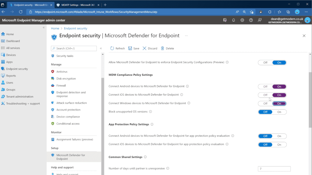Connect iOS devices to Microsoft Defender for Endpoint
