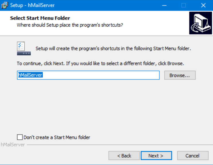You can change the name of the Start Menu folder if you want