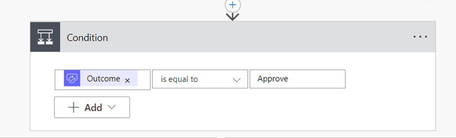 Condition for approval in Power Automate