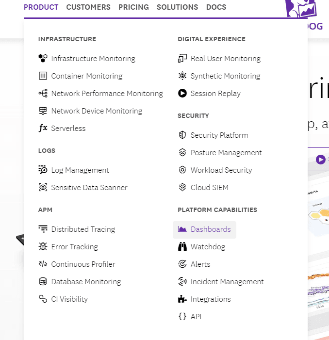 Accessing Datadog Dashboards