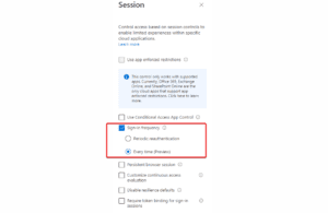 Azure AD Conditional Access Can Now Require Reauthentication