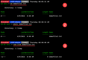 How to Create Files and Folders with PowerShell | Petri