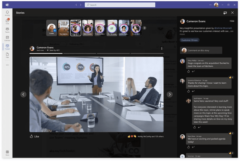 Inspire 2022: Microsoft Teams Gets  Viva Engage, Storyline