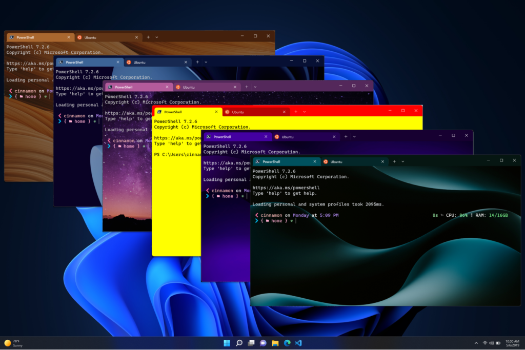 Windows Terminal 1.16 Preview Adds New Text Rendering Engine and Themes