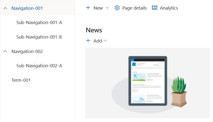 you can use publishing features and managed metadata for navigating SharePoint Online