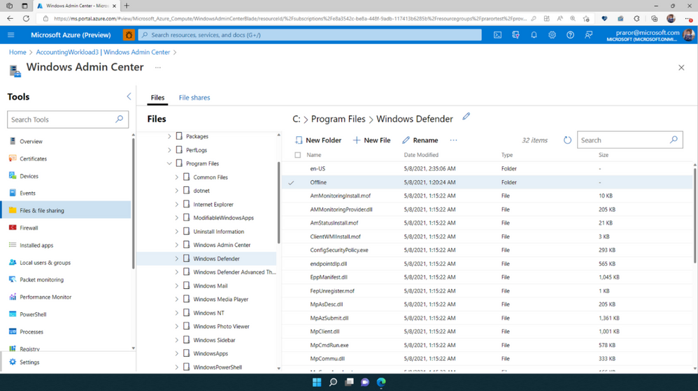 Microsoft Releases Azure AD Authentication for Windows Admin Center in Azure