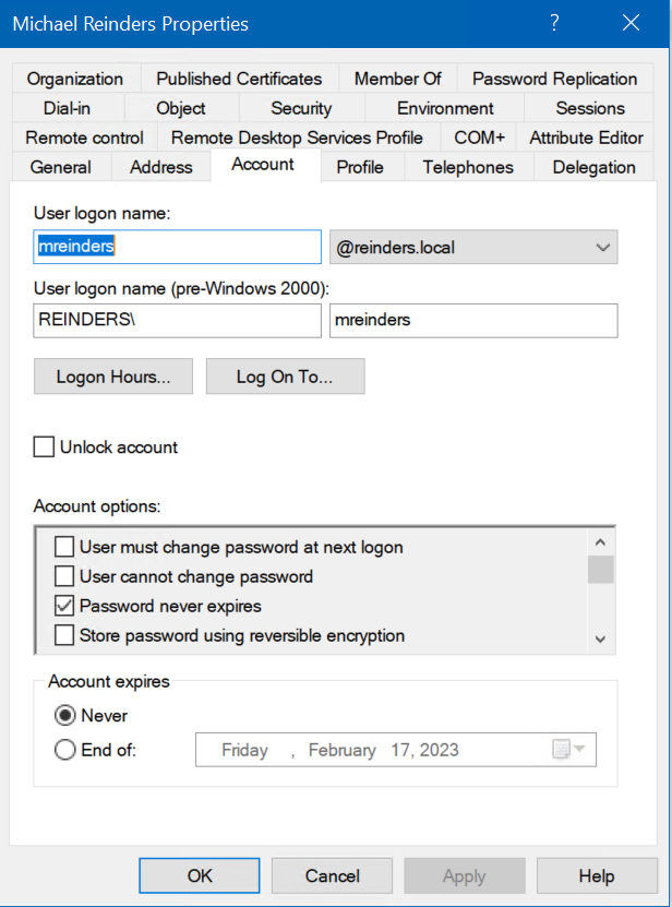 What Are The UPN And SAMAccountName User Account Attributes 