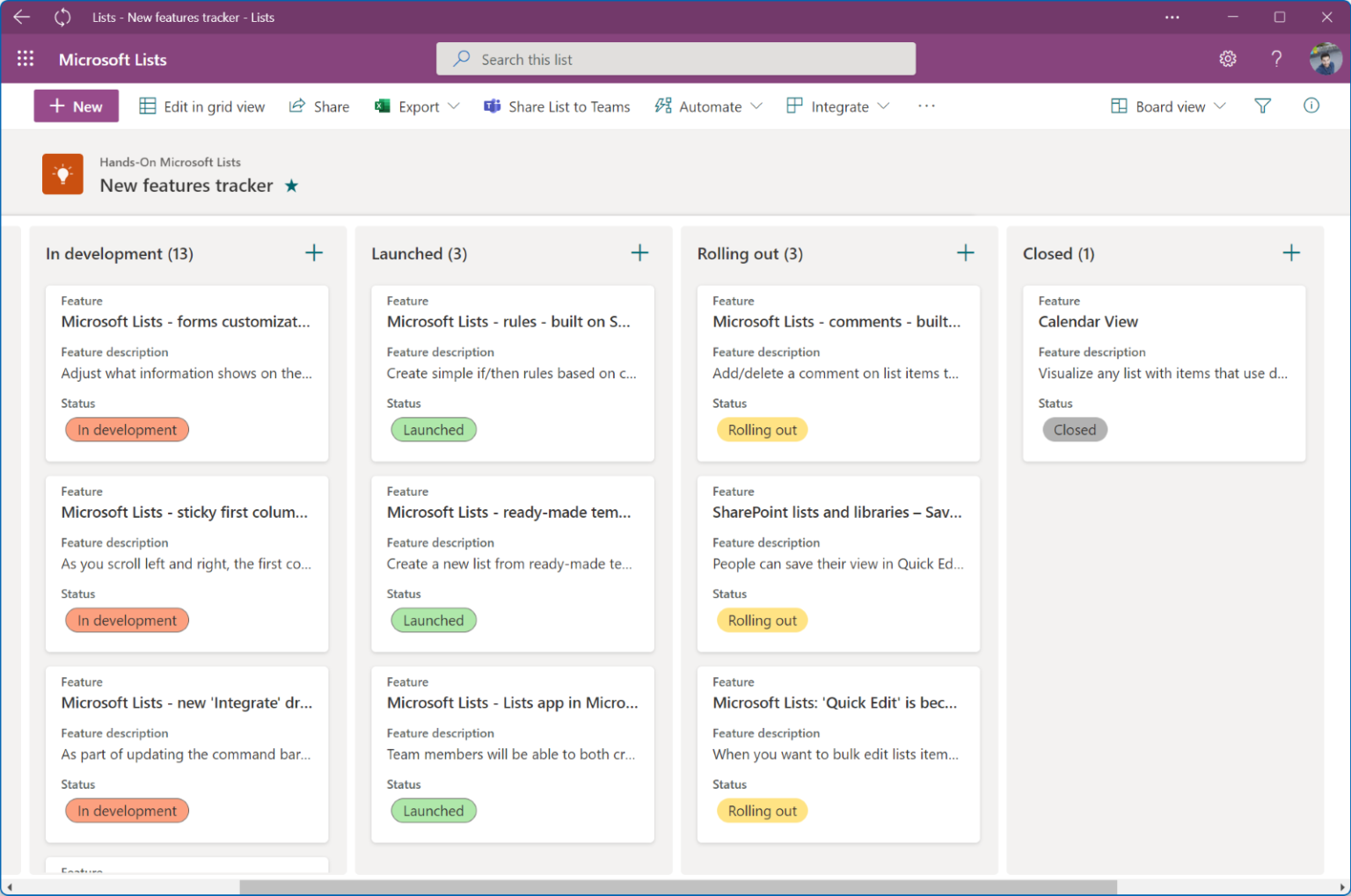How To Use Microsoft Lists For Work Management And Tracking