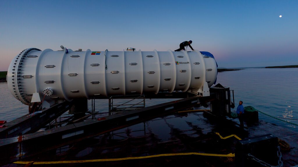 Microsoft tested underwater data centers with Project Natick