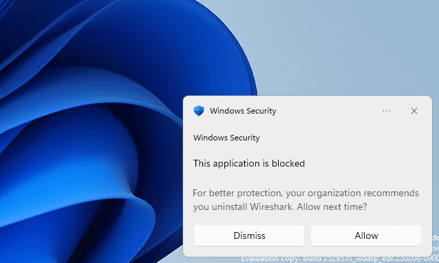Microsoft Defender Vulnerability Management Adds application block