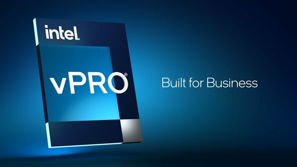 Intel's vPro platform is designed for business PCs