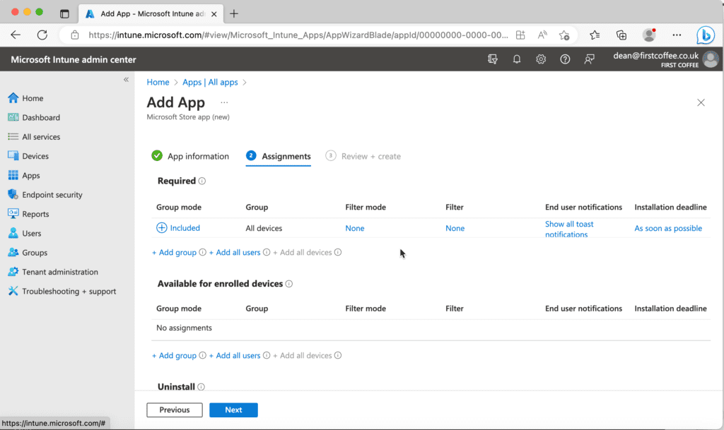 We're ready to add Microsoft Store apps to Intune