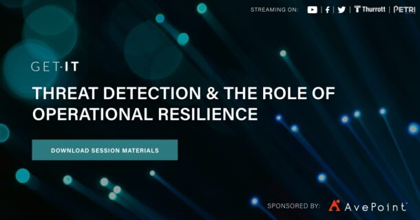GetIT THREAT DETECTION THE ROLE OFOPERATIONALRESILIENCE Post Event Social Facebook LinkedIn 1200x630 – 2