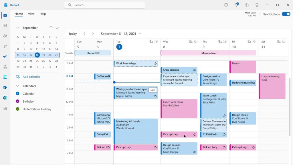 Outlook for Windows preview offers support for Google calendars