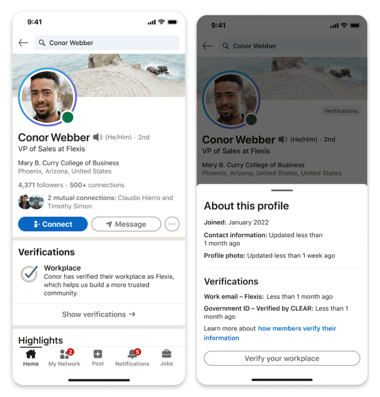 LinkedIn Gets Free Verification Features to Verify Identity and Employment