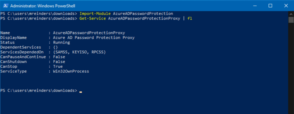 Using PowerShell to import the modules