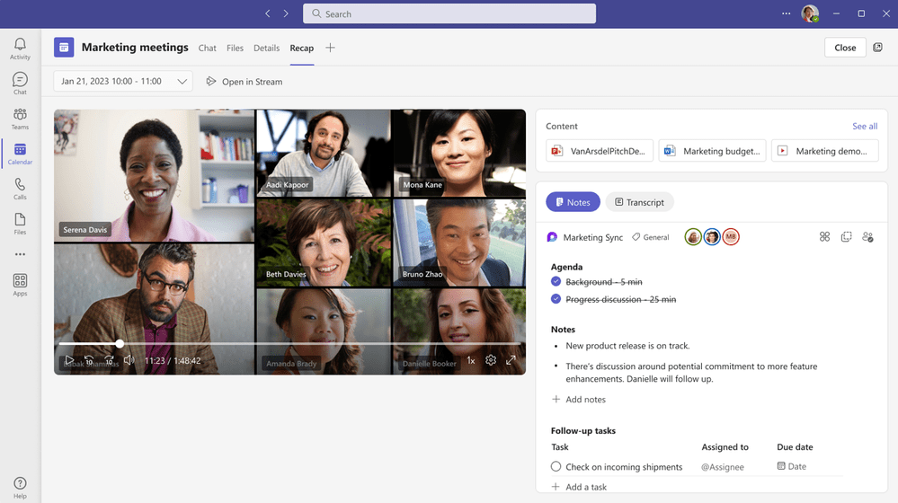 Microsoft Teams Premium Adds New AI-Powered Intelligent Recap Feature for Meetings