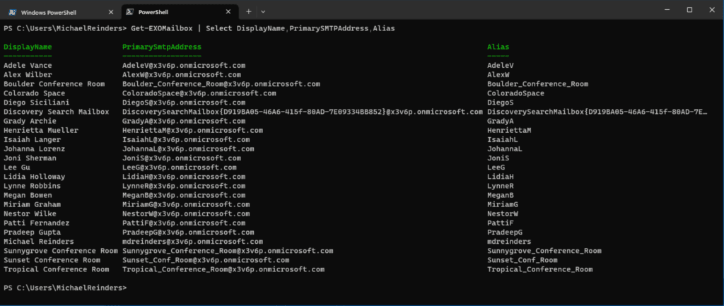 Listing additional attributes with the 'Select' command