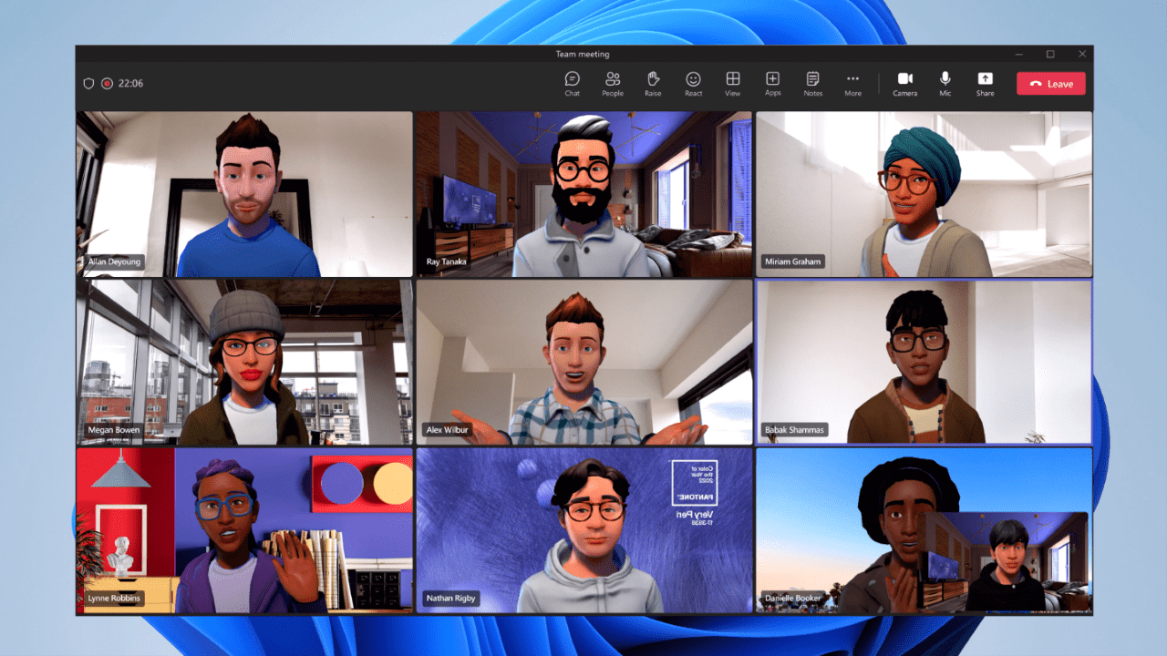 microsoft mesh avatars hero image