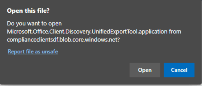 This is the export tool