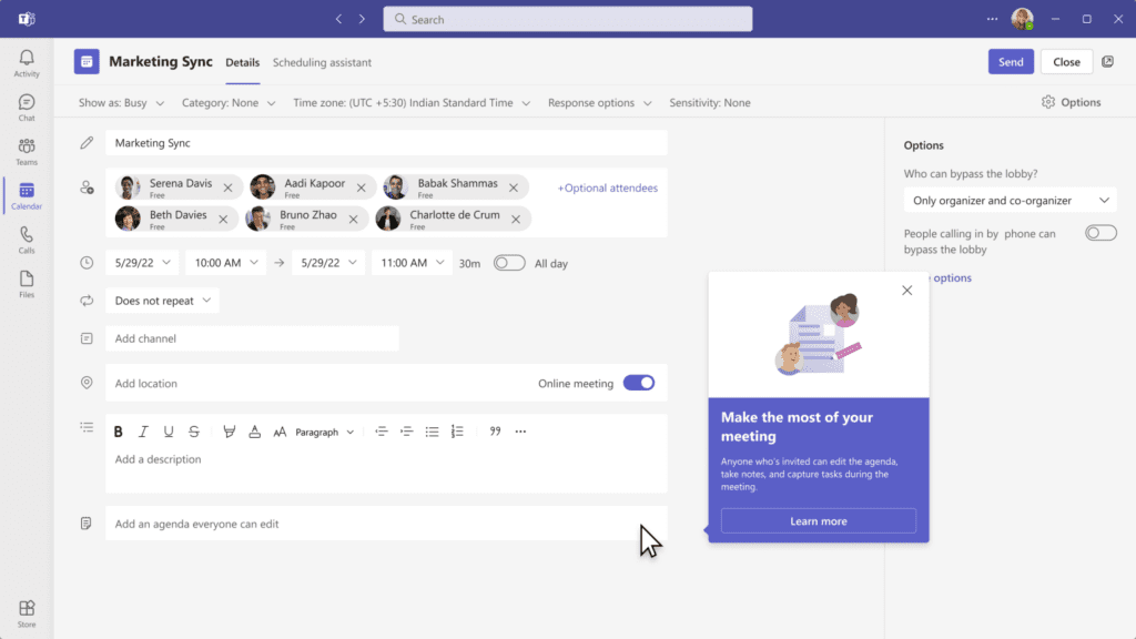 Microsoft Teams Gets New Collaborative Meeting Notes