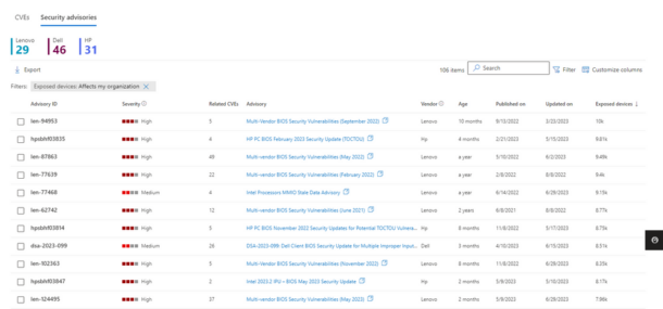 Microsoft Defender Vulnerability Management Gets Firmware Security ...