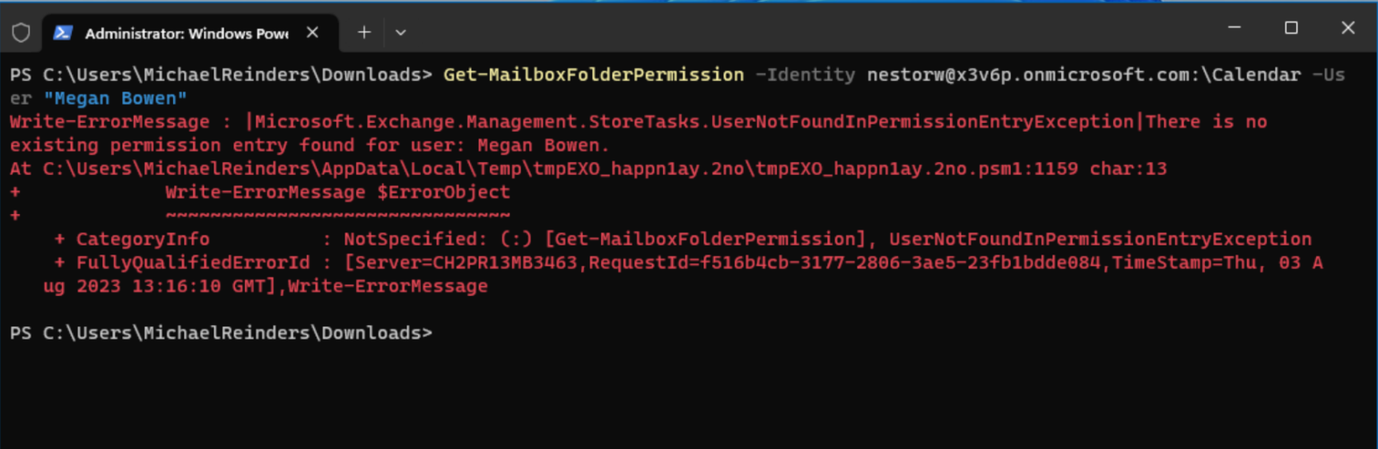 How to add mailbox folder permissions with PowerShell Add