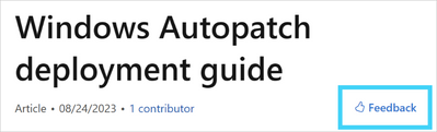 What’s new in Windows Autopatch - August 2023