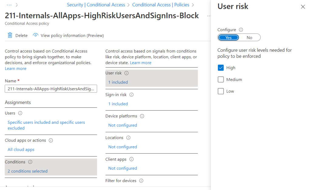 Implementing Identity Protection with Conditional Access is one Microsoft zero trust tactic you can use