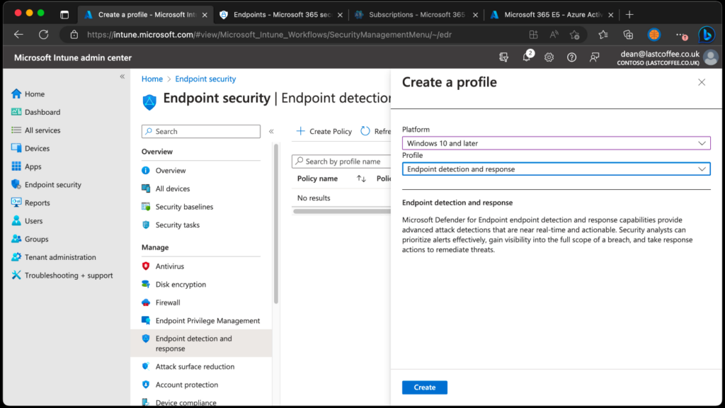 The onboarding process for Microsoft Defender for Endpoint