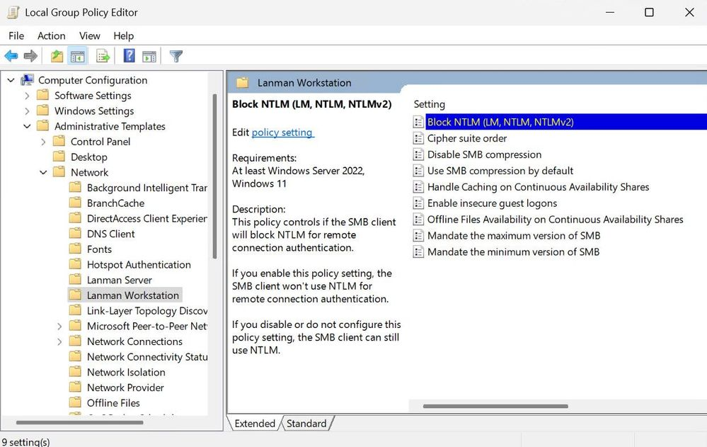 Microsoft to Add SMB NTLM Blocking Support to Windows 11