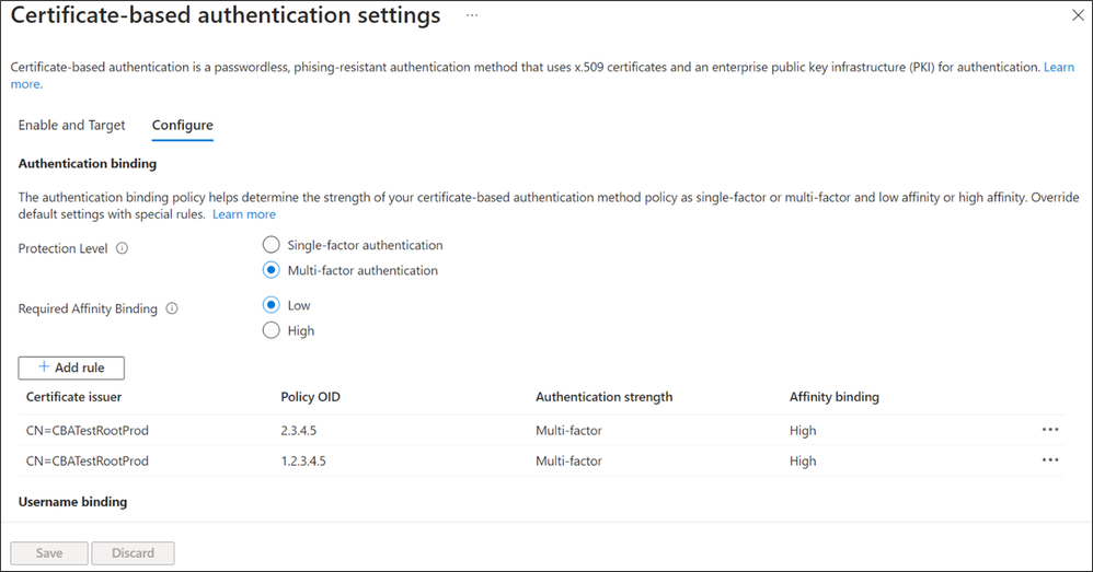 Microsoft Entra Certificate-Based Authentication