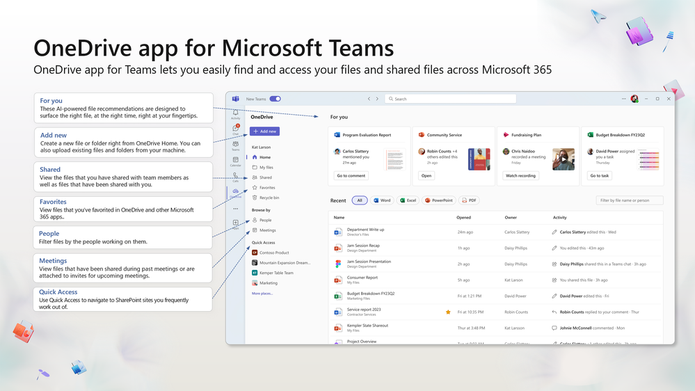 Microsoft Teams Enhances File Management with New OneDrive App