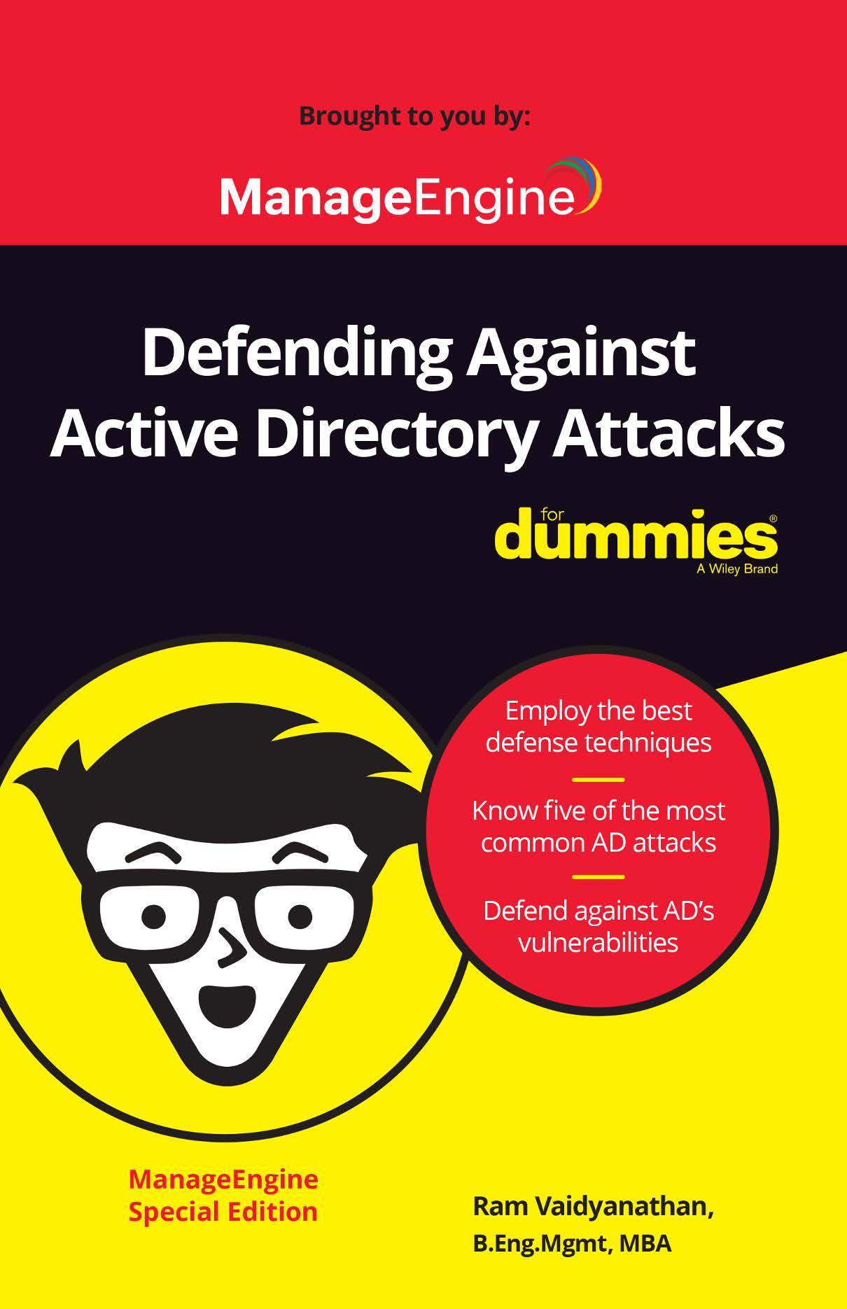Defending Against Active Directory Attacks For Dummies Zoho Special Edition 9781394207961 1 Page 01