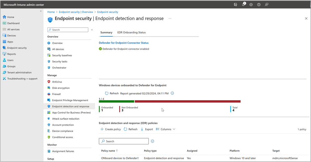 Microsoft Intune Enhances Onboarding Experience for Defender for Endpoint