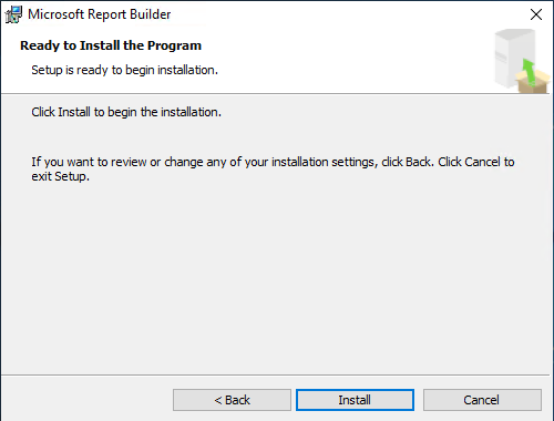 Install SQL Server Report Builder