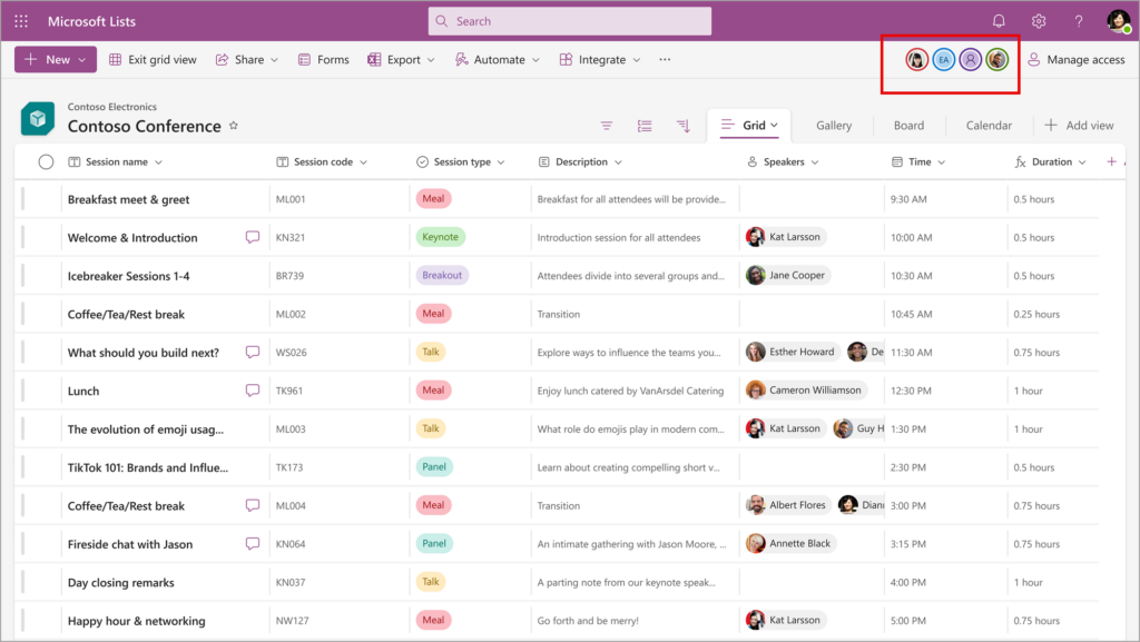 microsoft lists admin control
