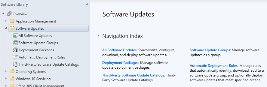 Software updates