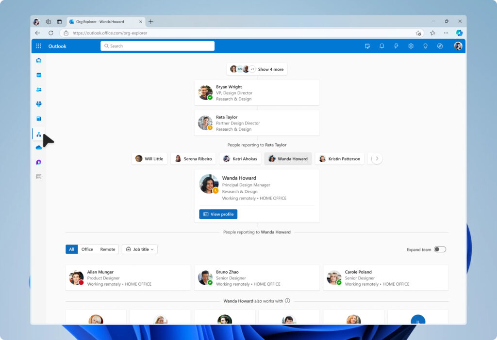 org explorer