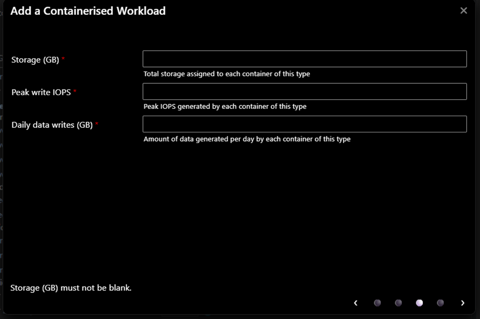 Add a containerized workload in Acuutech