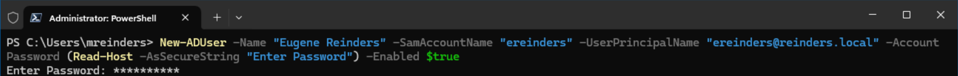 New Aduser Examples Use New-ADUser to Create AD Users with PowerShell