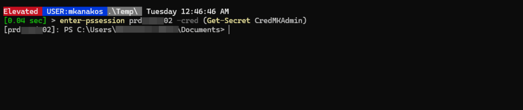 04 Connecting to remote pc w enter pssession