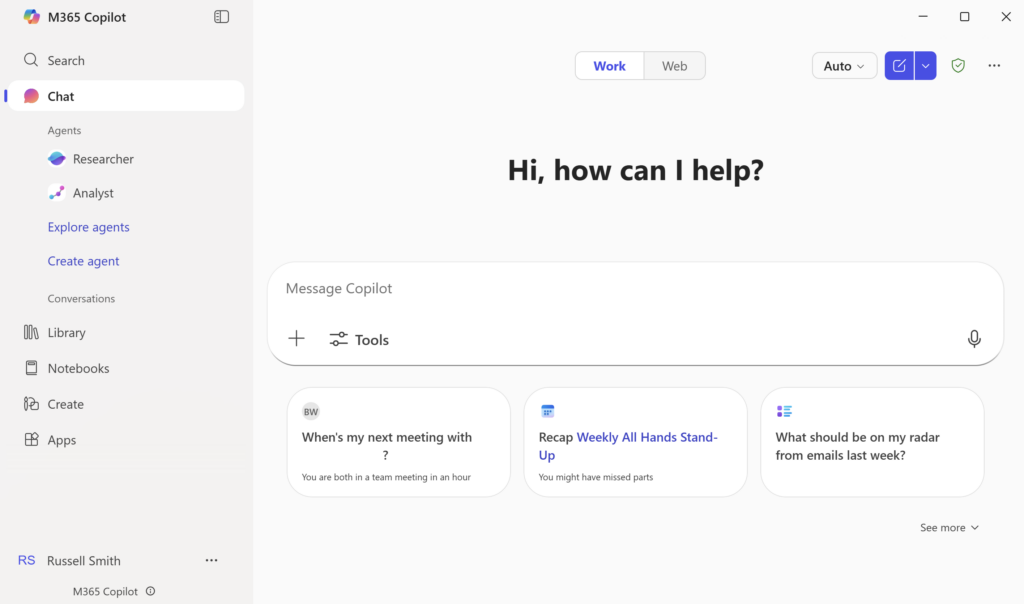 Microsoft Copilot Chat