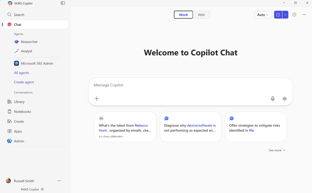 Microsoft Copilot Chat