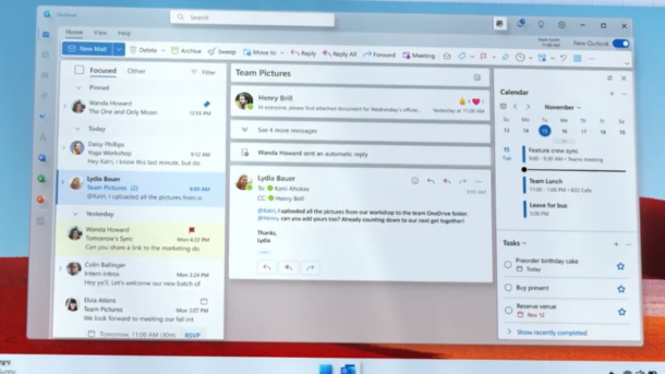 New Windows Outlook