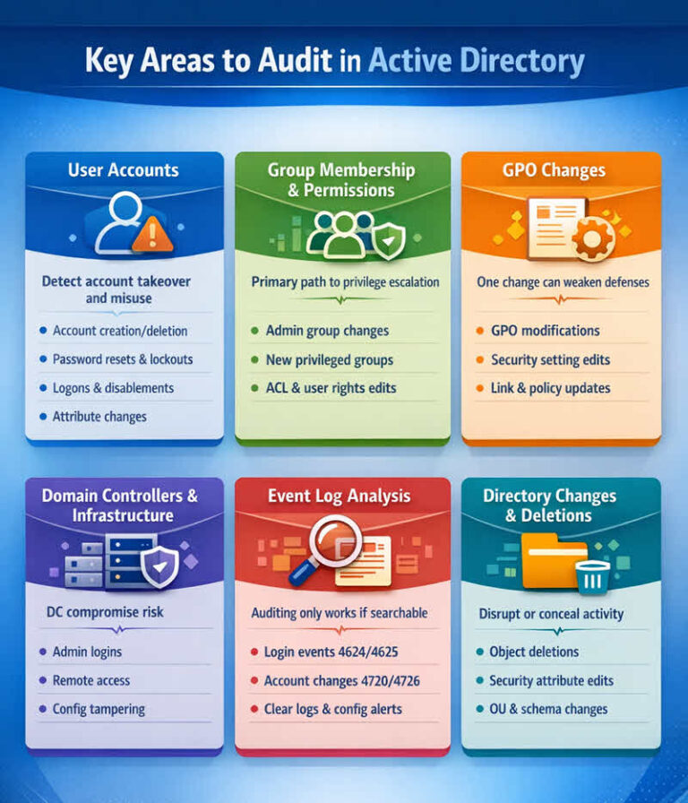 Active Directory Auditing Guide: What to Track and Why