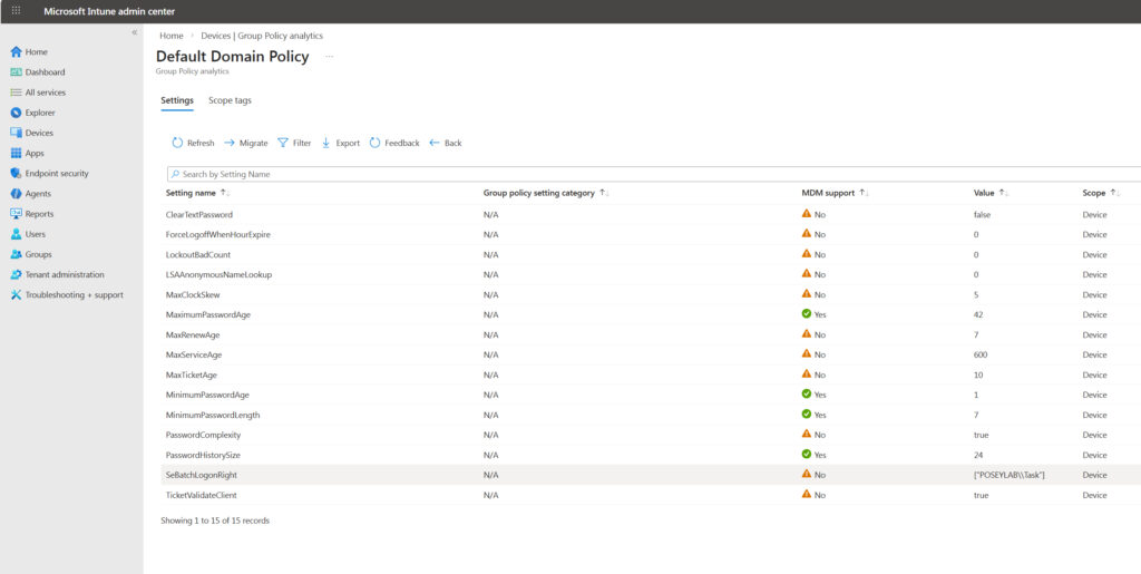 How to Import Group Policy Objects to Microsoft Intune