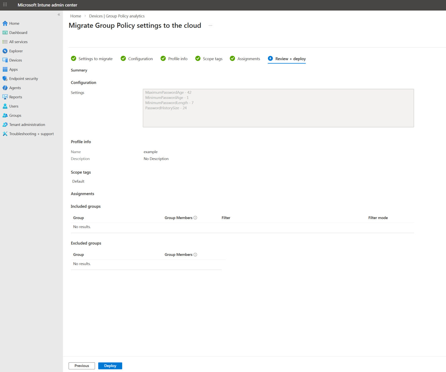How to Import Group Policy Objects to Microsoft Intune