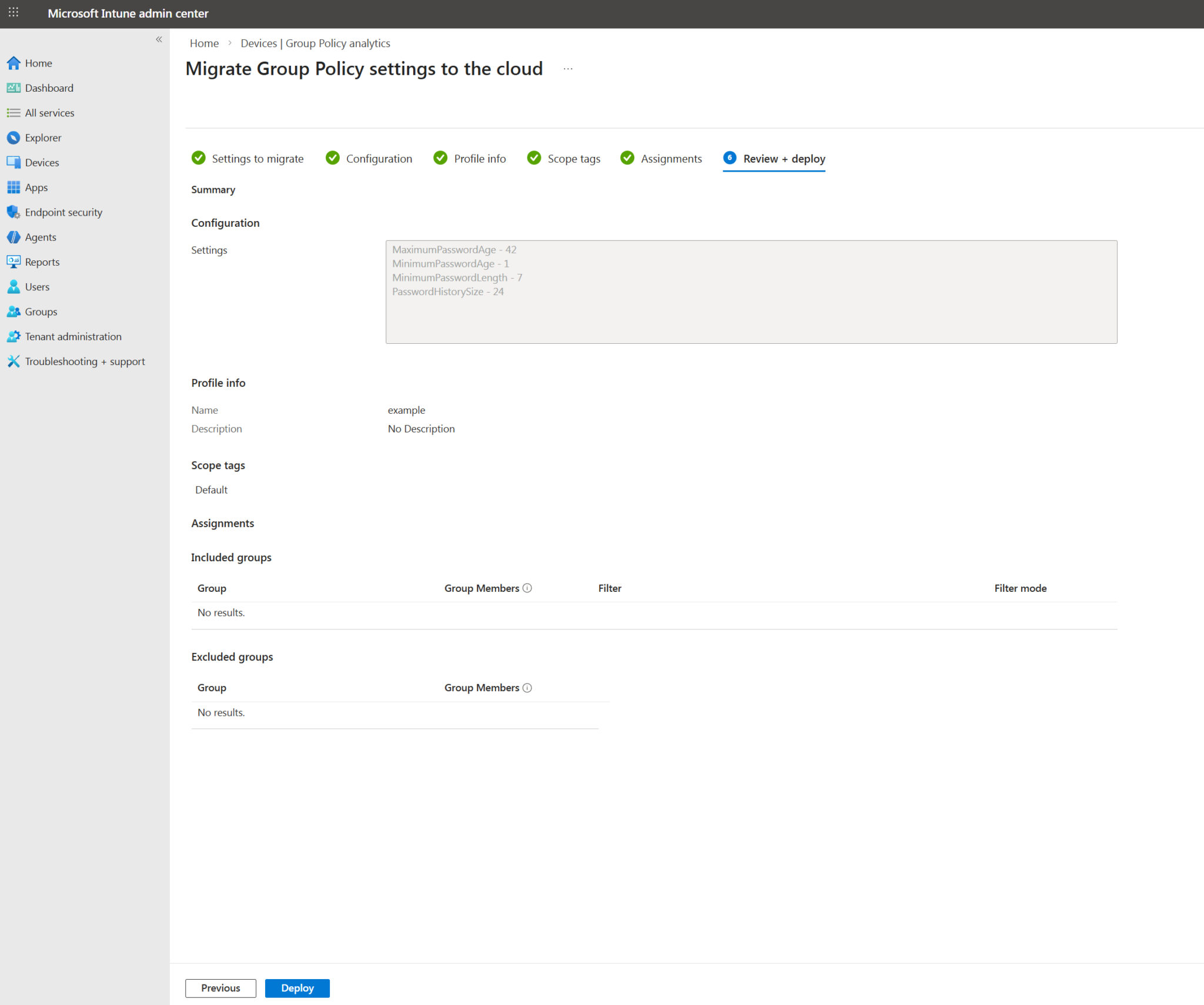 How to Import Group Policy Objects to Microsoft Intune