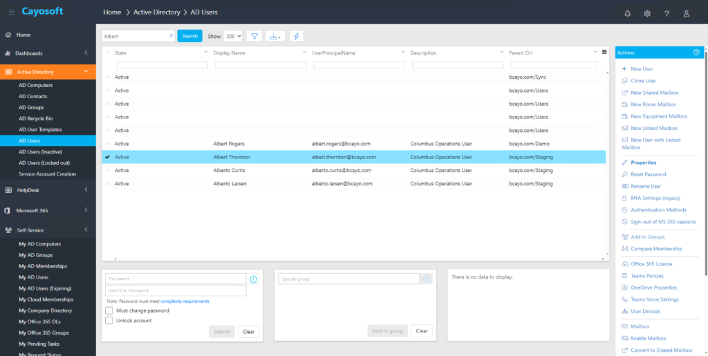 Cayosoft Administrator is one of the best 5 Active Directory management tools